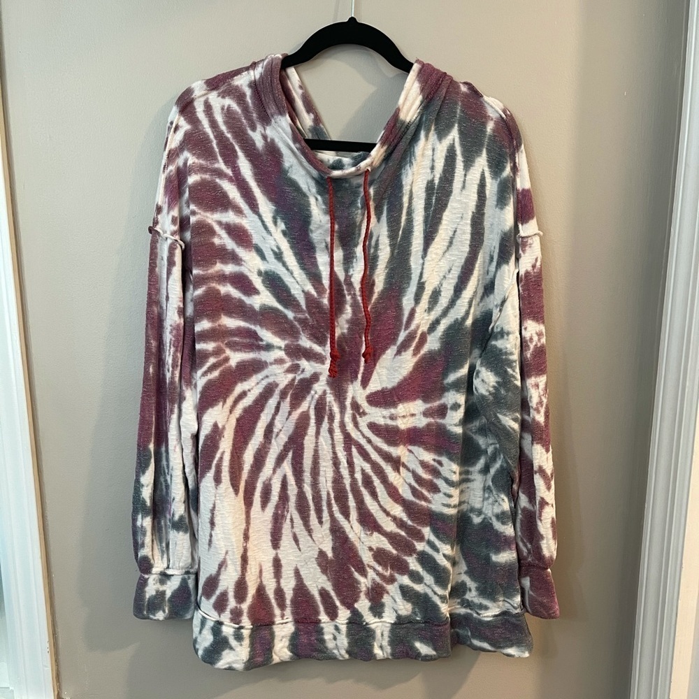 Nwot We The Free Best Catch Tie Dye Sweatshirt